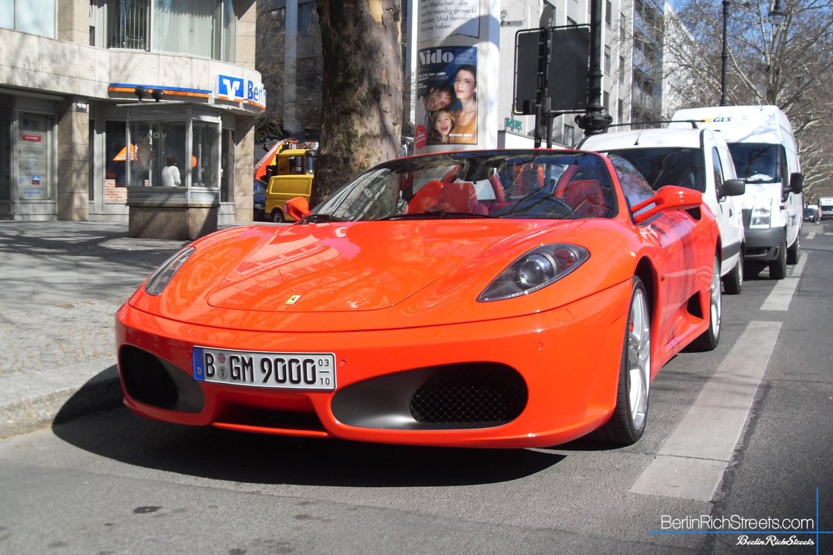 Ferrari F430 Spider spotted in Berlin — BerlinRichStreets
