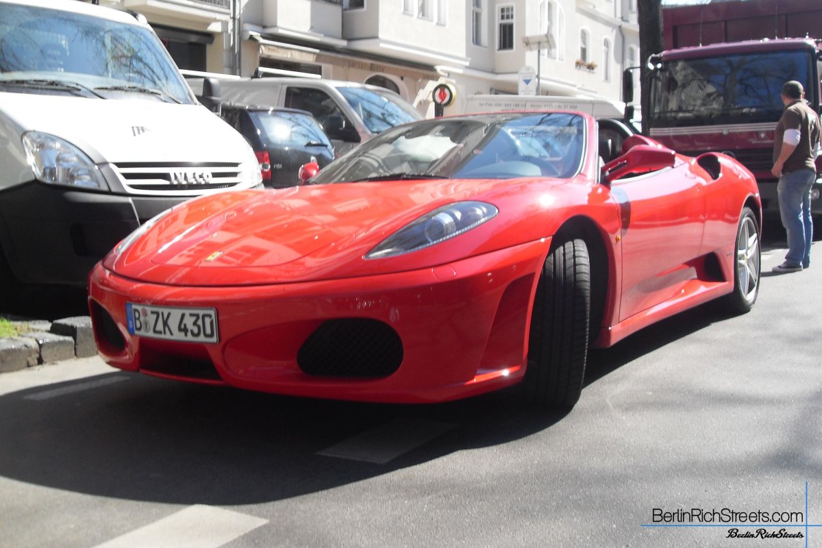 Ferrari F430 Spider spotted in Berlin — BerlinRichStreets
