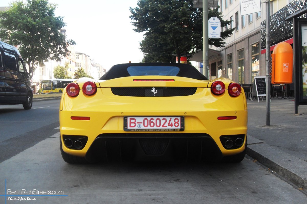 Ferrari F430 Spider spotted in Berlin — BerlinRichStreets