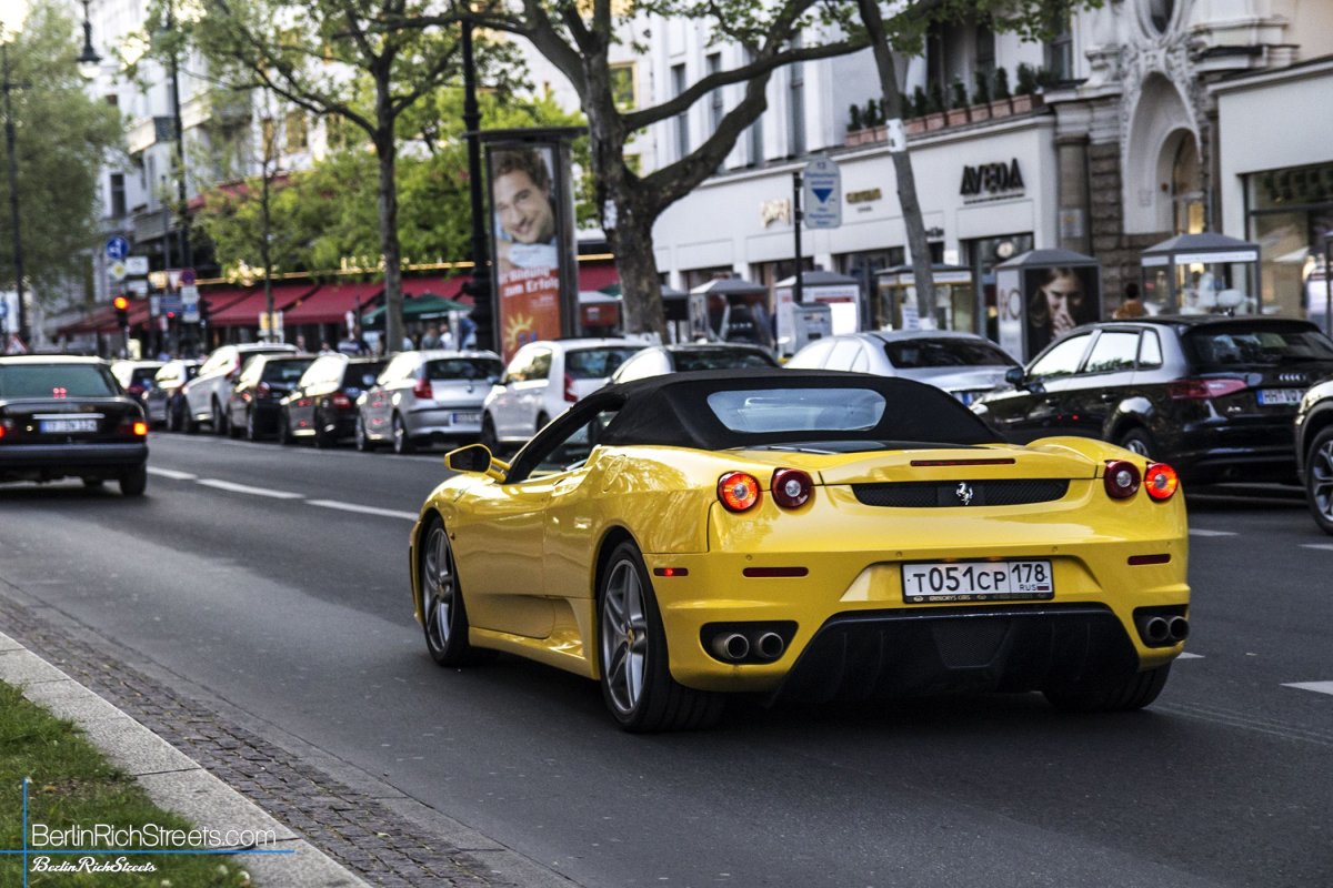 Ferrari F430 Spider spotted in Berlin — BerlinRichStreets