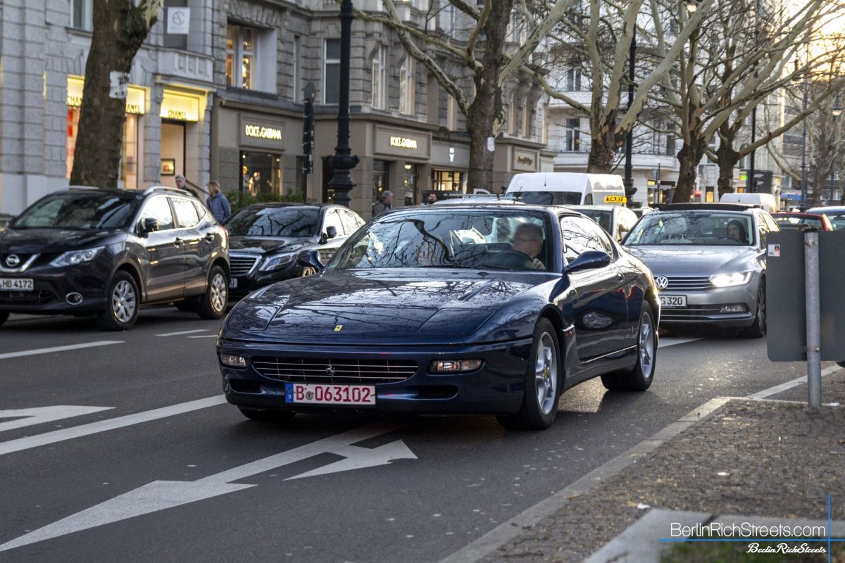 Ferrari 456 GT spotted in Berlin — BerlinRichStreets