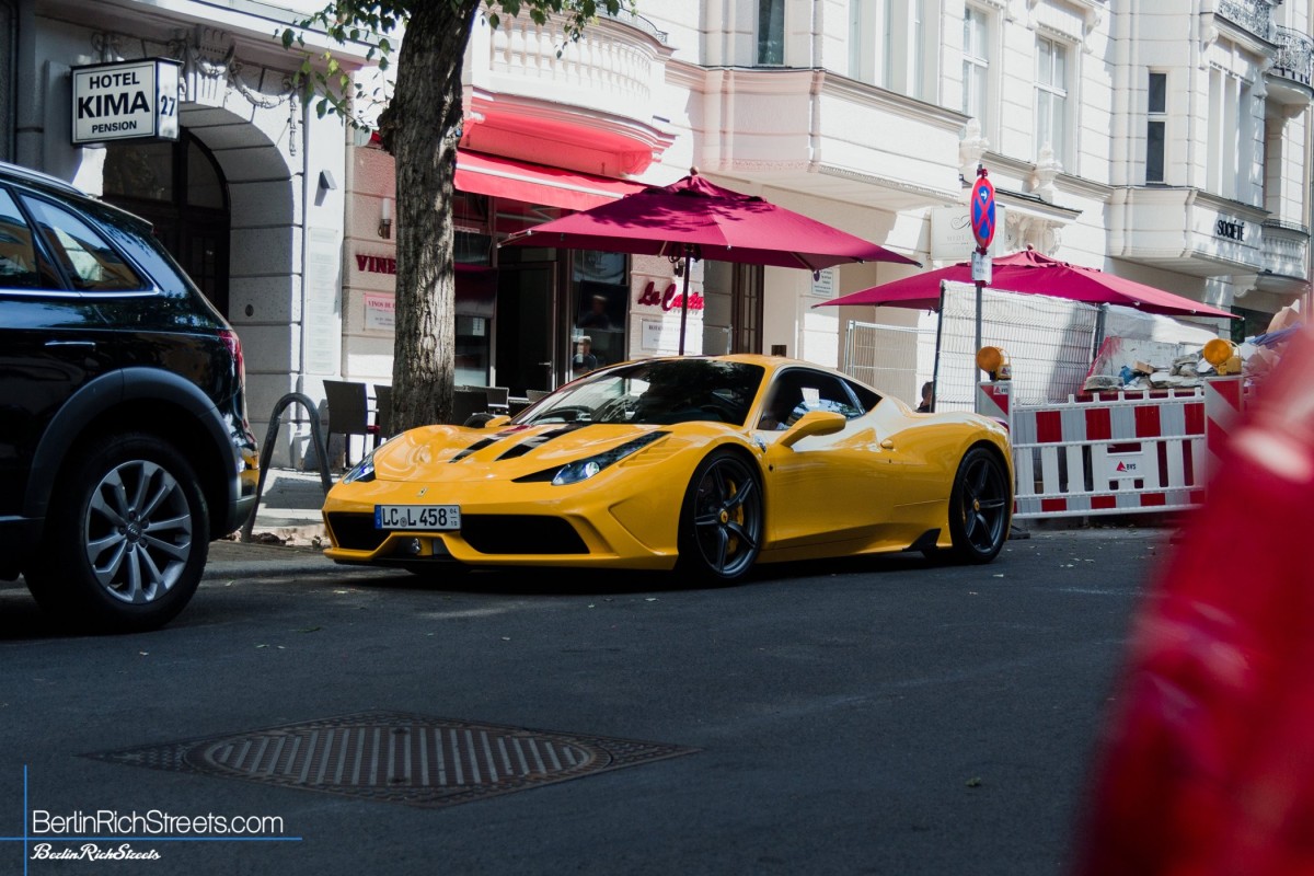 Ferrari 458 Speciale spotted in Berlin — BerlinRichStreets