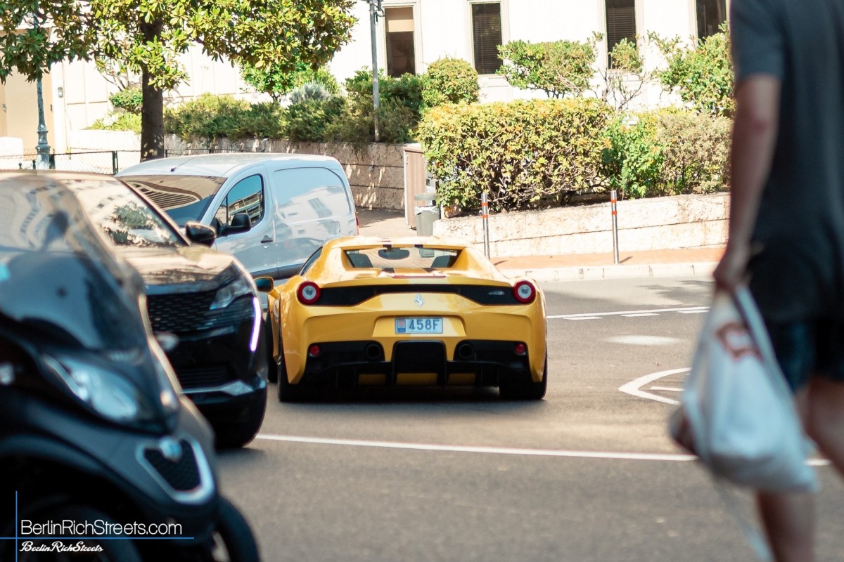 Ferrari 458 Speciale Aperta spotted in Monaco — BerlinRichStreets