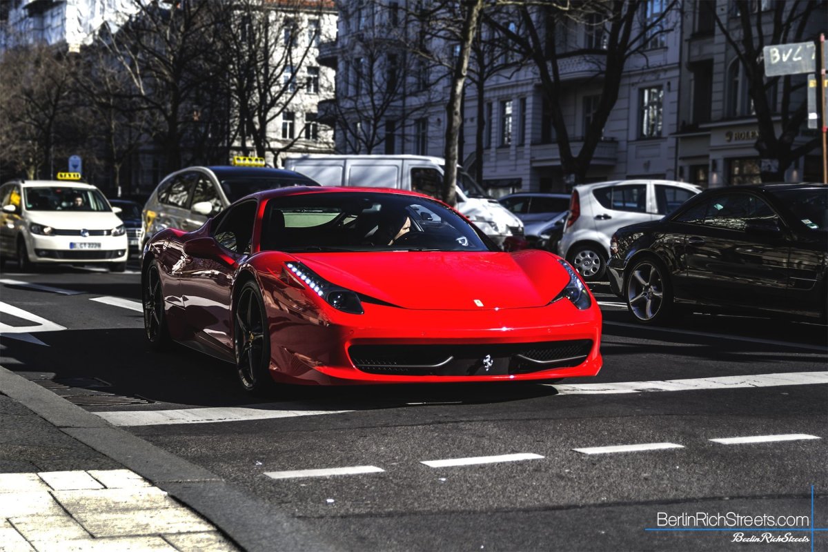 Ferrari 458 Italia spotted in Berlin — BerlinRichStreets
