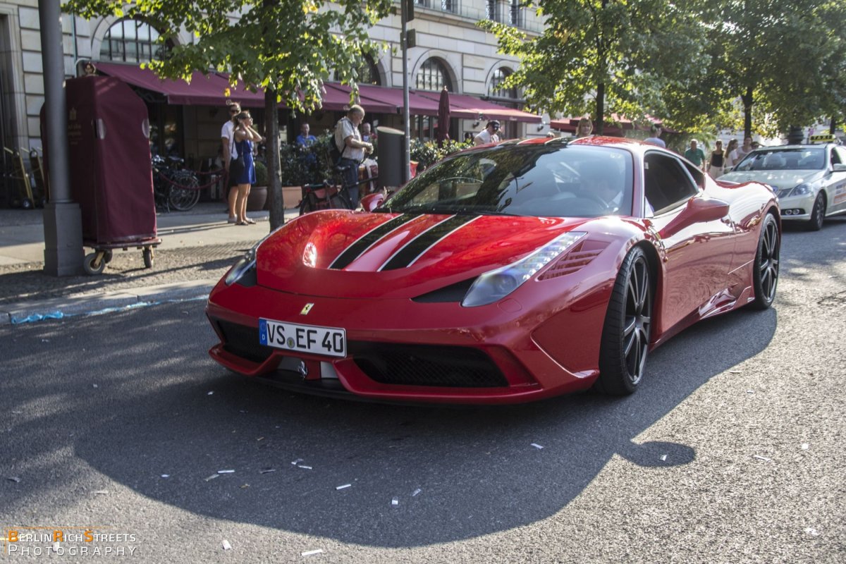 Ferrari 458 Speciale spotted in Berlin — BerlinRichStreets