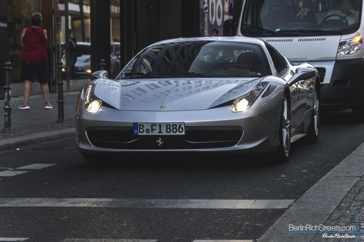 Ferrari 458 Italia spotted in Berlin — BerlinRichStreets