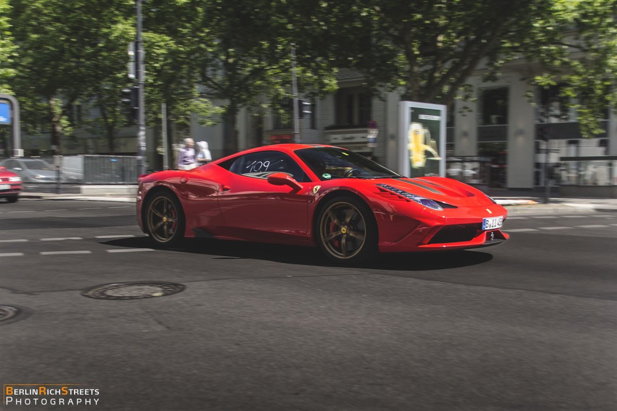 Ferrari 458 Speciale spotted in Berlin — BerlinRichStreets