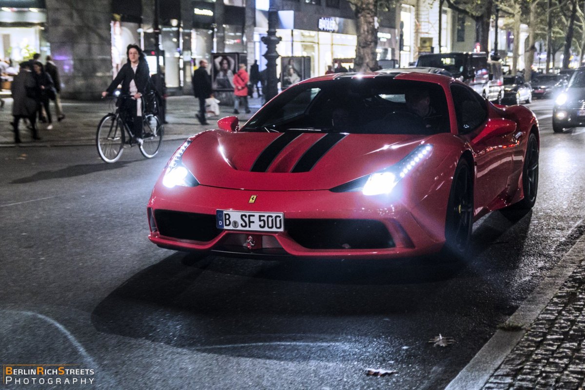Ferrari 458 Speciale spotted in Berlin — BerlinRichStreets