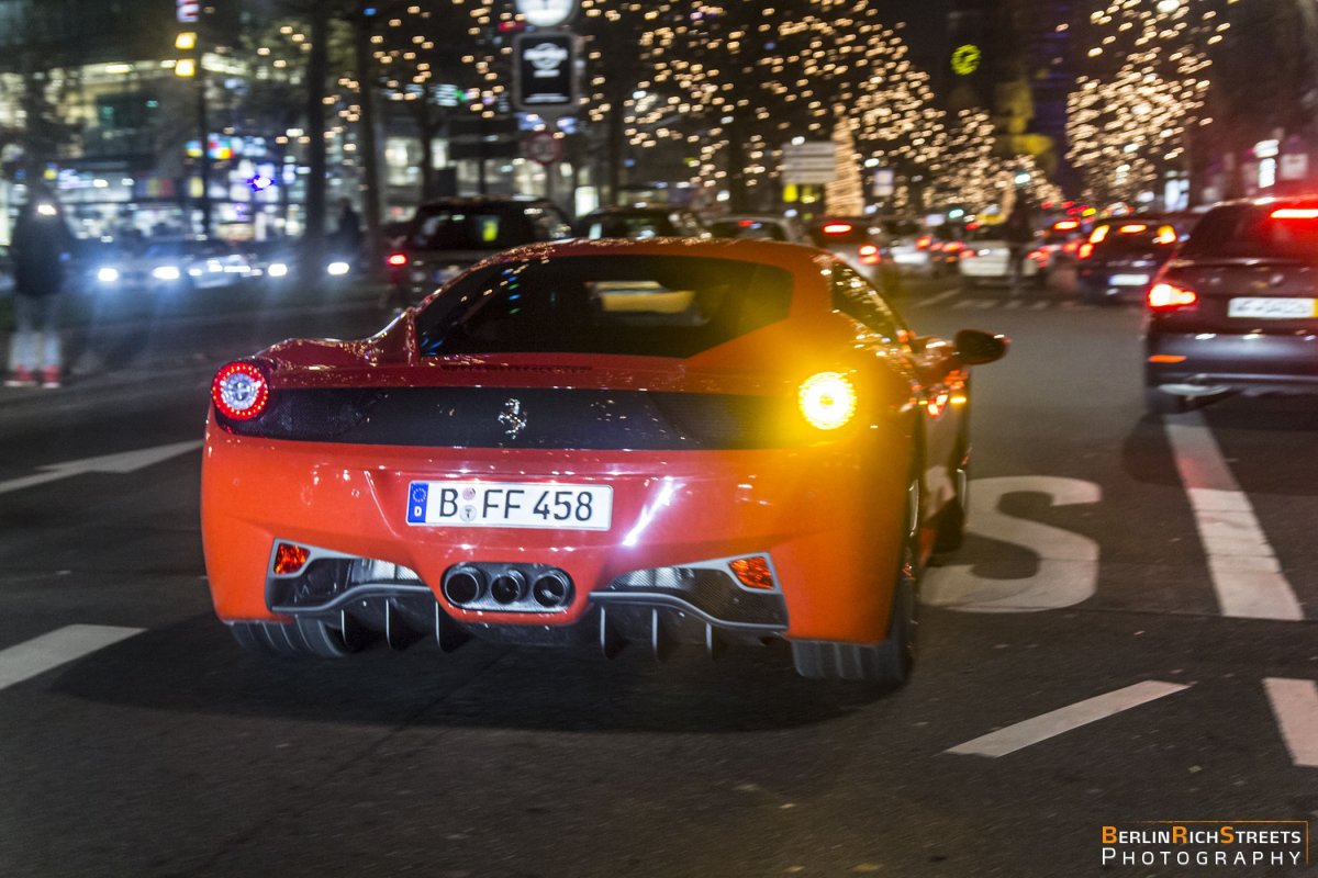 Ferrari 458 Italia spotted in Berlin — BerlinRichStreets