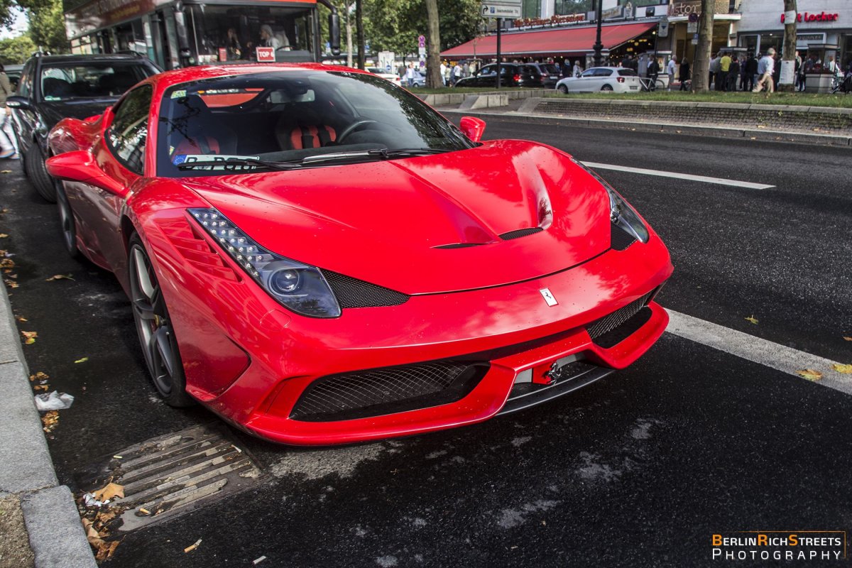 Ferrari 458 Speciale spotted in Berlin — BerlinRichStreets