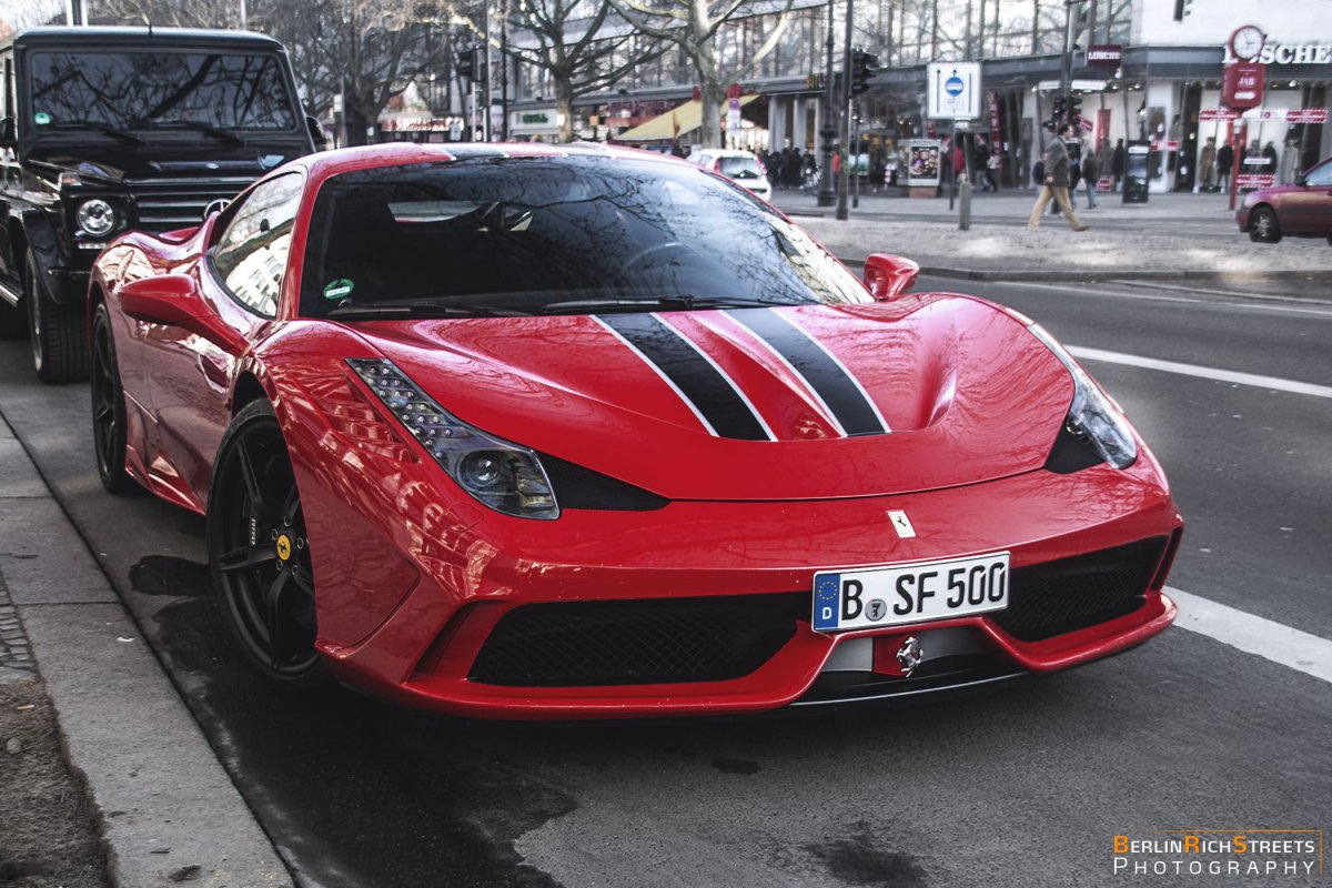Ferrari 458 Speciale spotted in Berlin — BerlinRichStreets
