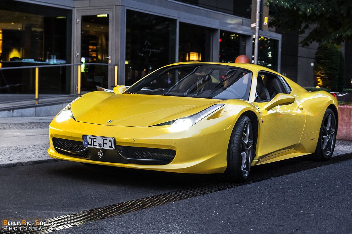 Ferrari 458 Spider spotted in Berlin — BerlinRichStreets