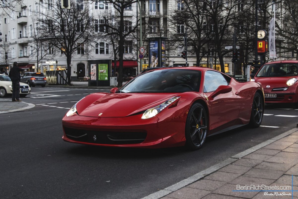 Ferrari 458 Italia spotted in Berlin — BerlinRichStreets