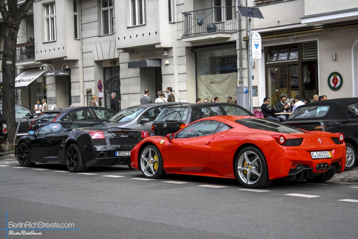 Ferrari 458 Italia spotted in Berlin — BerlinRichStreets