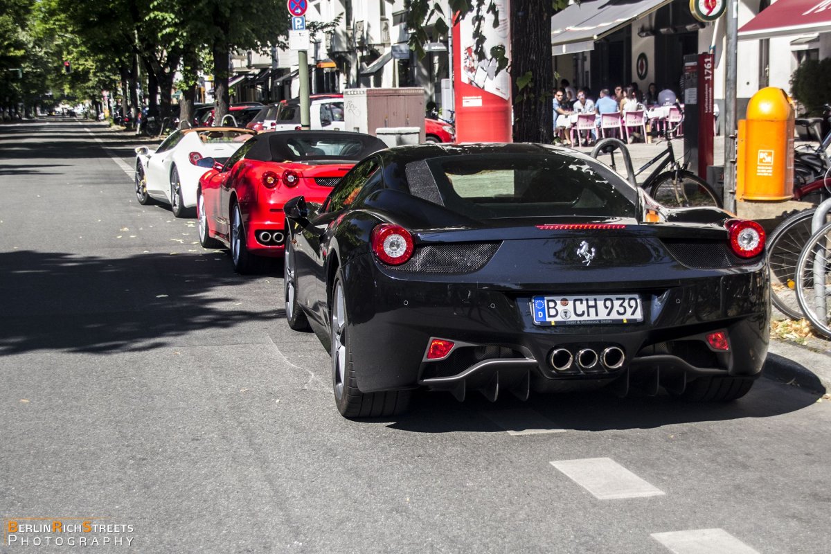 Ferrari 458 Italia spotted in Berlin — BerlinRichStreets