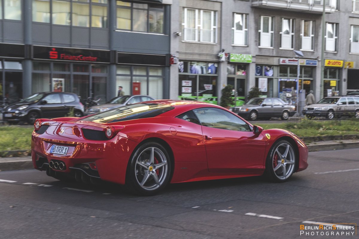 Ferrari 458 Italia spotted in Berlin — BerlinRichStreets