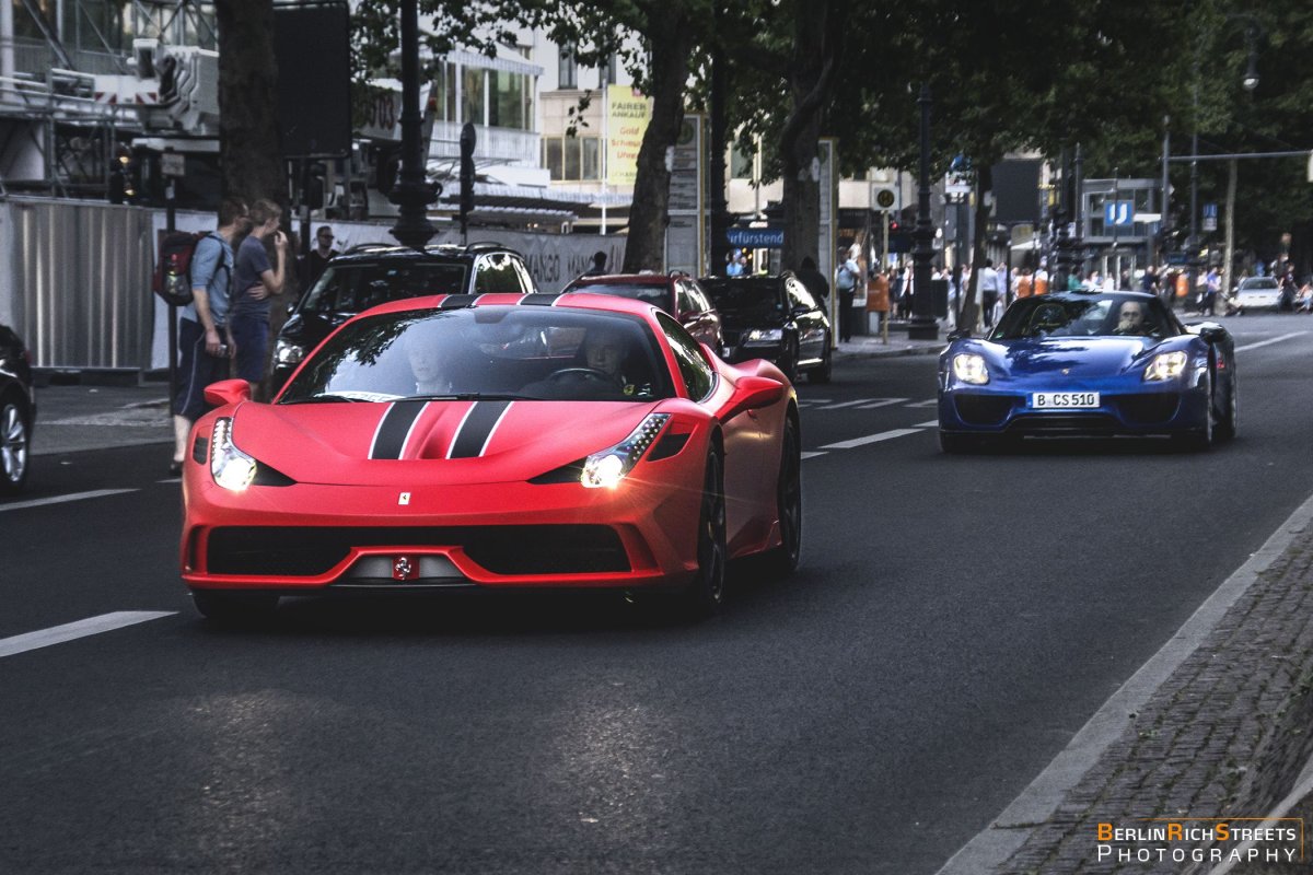 Ferrari 458 Speciale spotted in Berlin — BerlinRichStreets