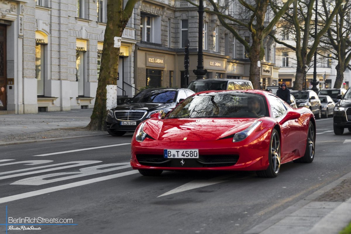 Ferrari 458 Spider spotted in Berlin — BerlinRichStreets