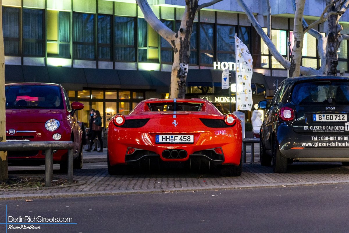 Ferrari 458 Spider spotted in Berlin — BerlinRichStreets