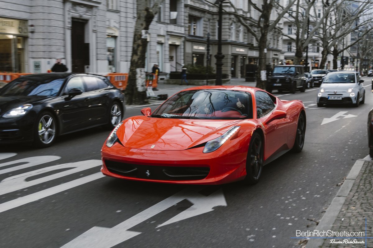 Ferrari 458 Italia spotted in Berlin — BerlinRichStreets