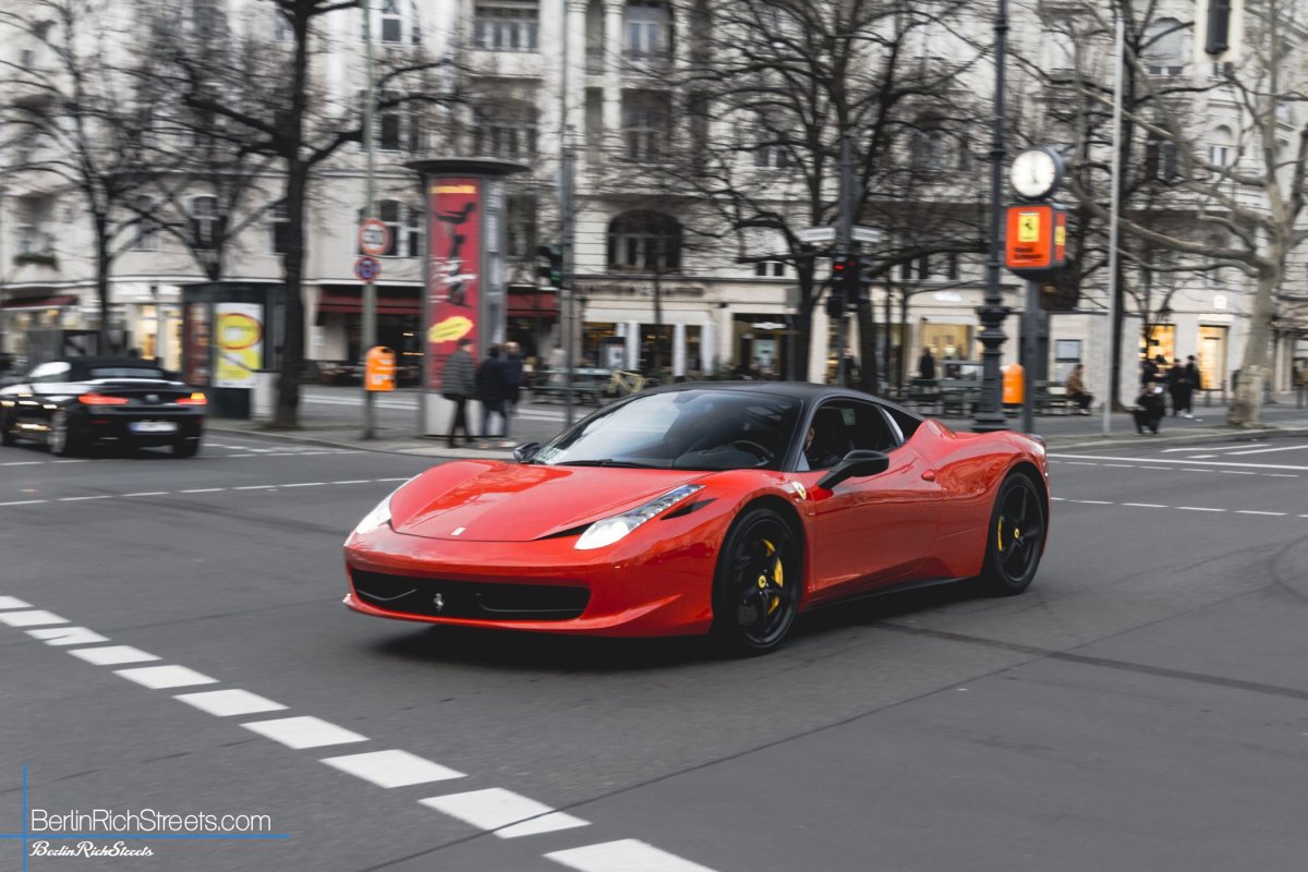 Ferrari 458 Italia spotted in Berlin — BerlinRichStreets