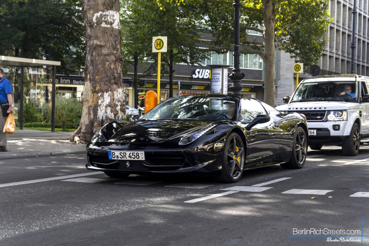 Ferrari 458 Spider spotted in Berlin — BerlinRichStreets