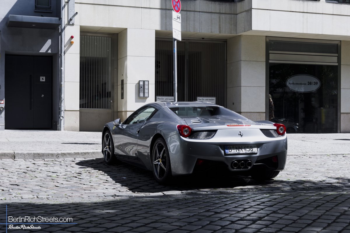 Ferrari 458 Spider spotted in Berlin — BerlinRichStreets