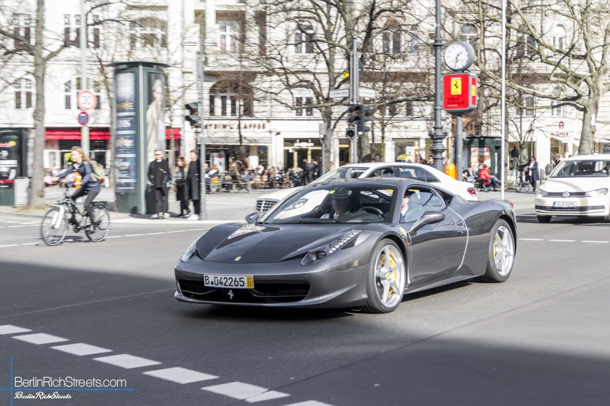 Ferrari 458 Italia spotted in Berlin — BerlinRichStreets