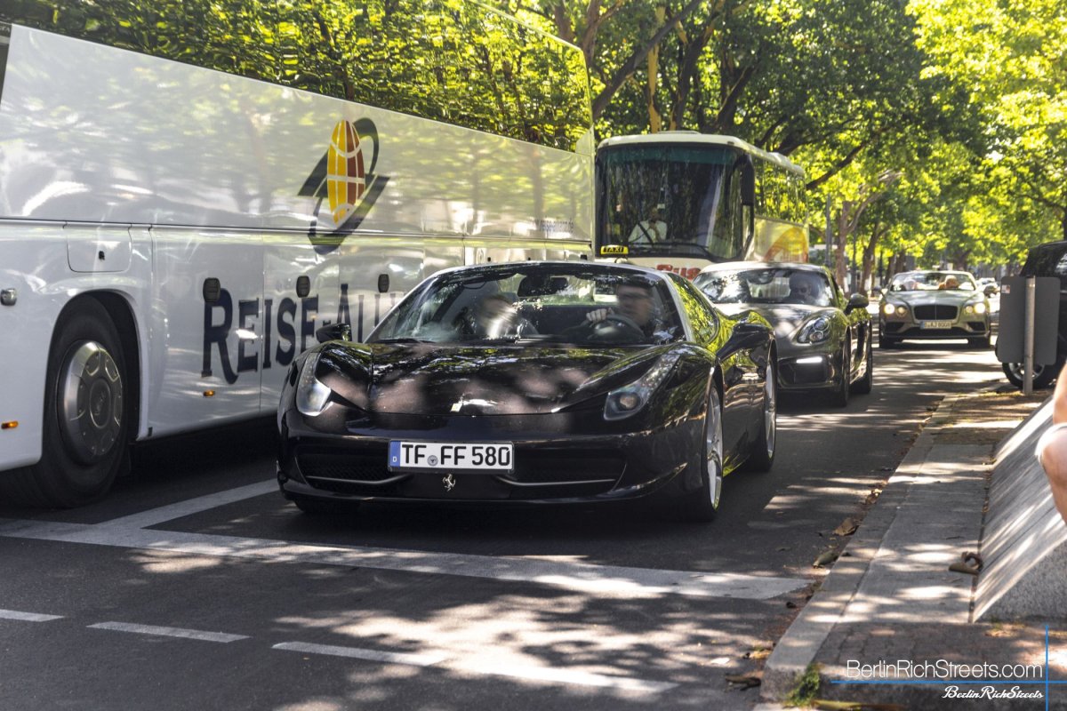 Ferrari 458 Spider spotted in Berlin — BerlinRichStreets