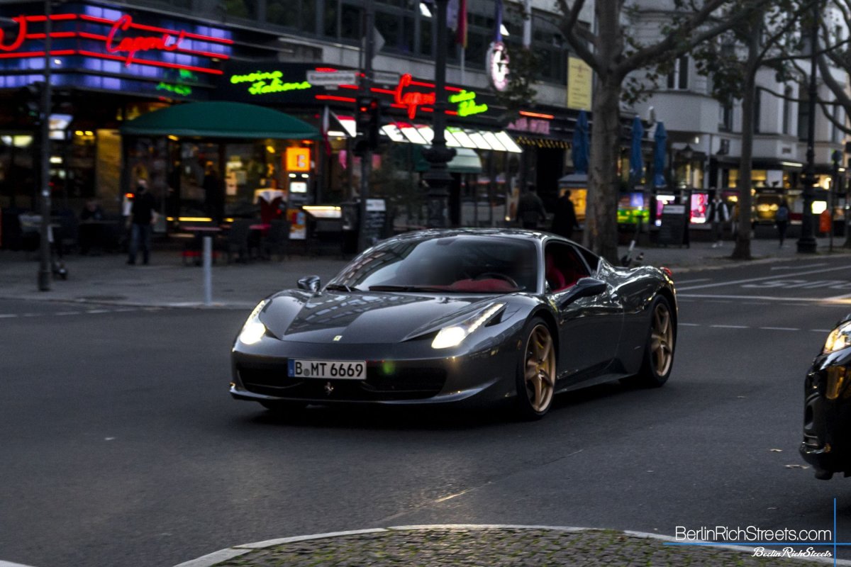 Ferrari 458 Italia spotted in Berlin — BerlinRichStreets