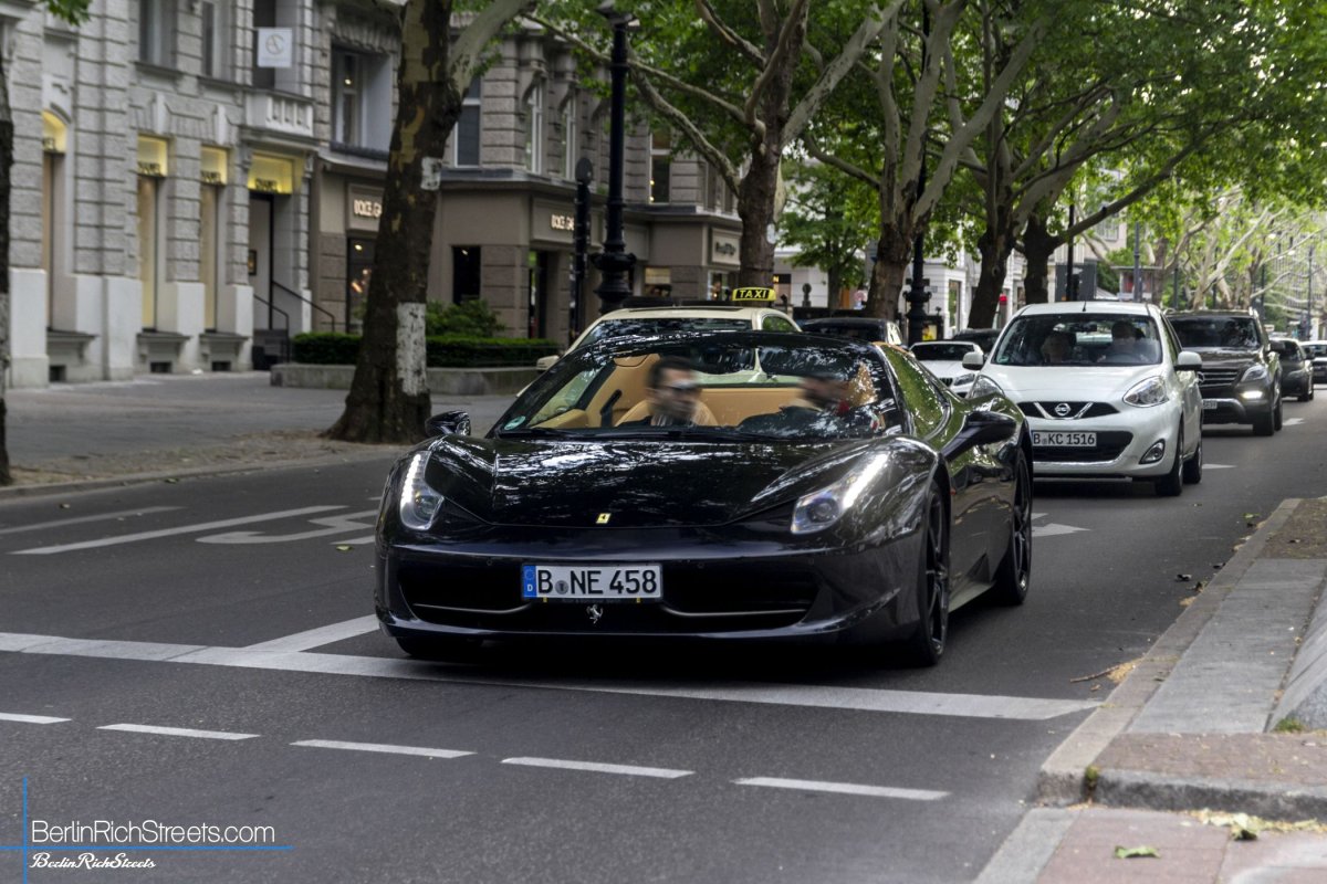 Ferrari 458 Spider spotted in Berlin — BerlinRichStreets