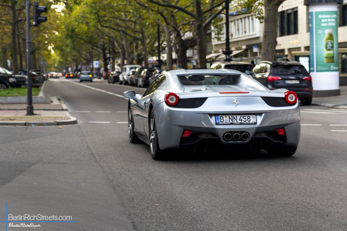 Ferrari 458 Spider spotted in Berlin — BerlinRichStreets