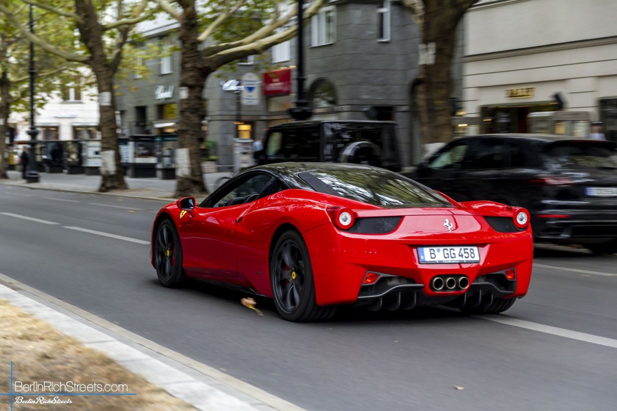 Ferrari 458 Italia spotted in Berlin — BerlinRichStreets