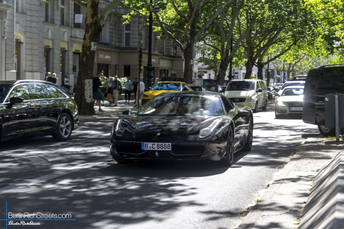 Ferrari 458 Italia spotted in Berlin — BerlinRichStreets
