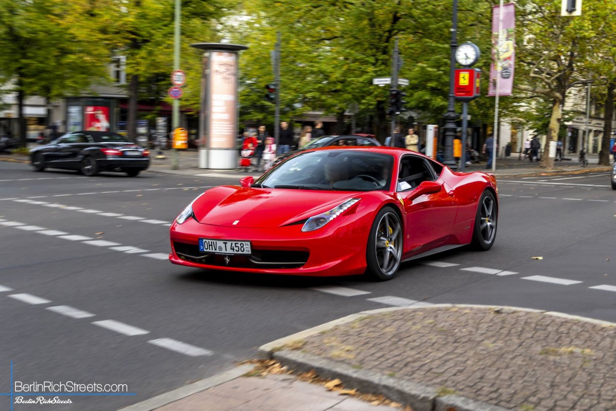 Ferrari 458 Italia spotted in Berlin — BerlinRichStreets