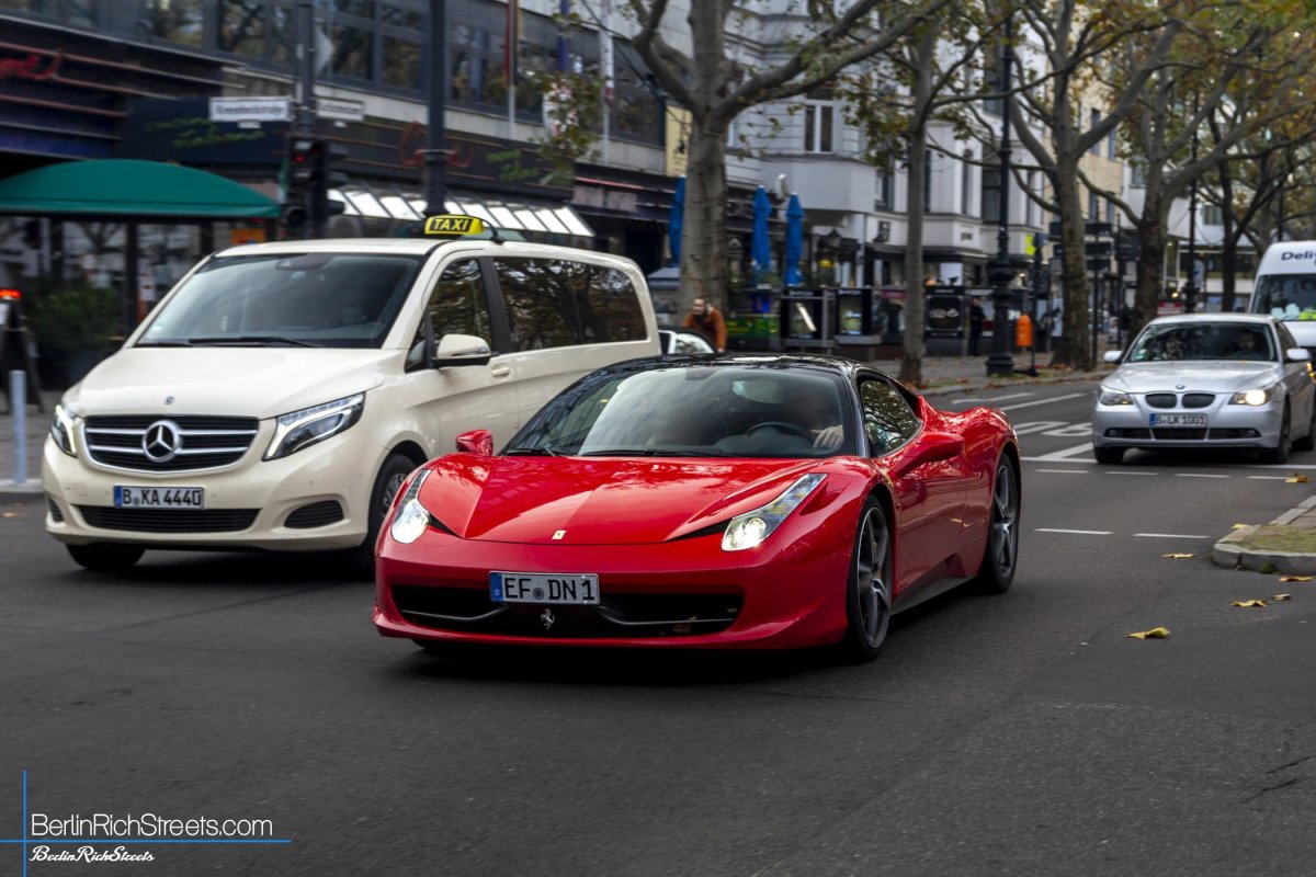 Ferrari 458 Italia spotted in Berlin — BerlinRichStreets