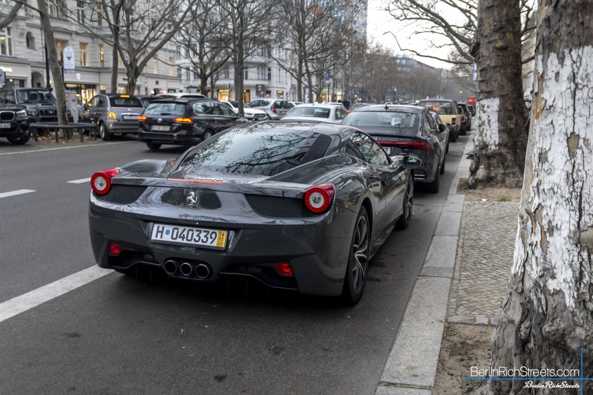 Ferrari 458 Italia spotted in Berlin — BerlinRichStreets