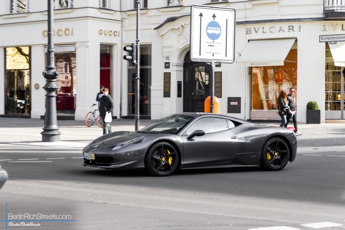 Ferrari 458 Italia spotted in Berlin — BerlinRichStreets