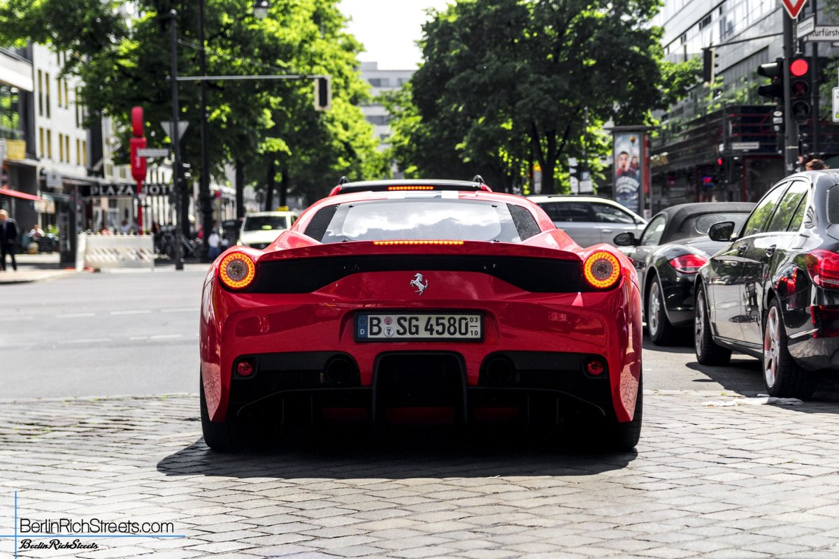 Ferrari 458 Speciale spotted in Berlin — BerlinRichStreets