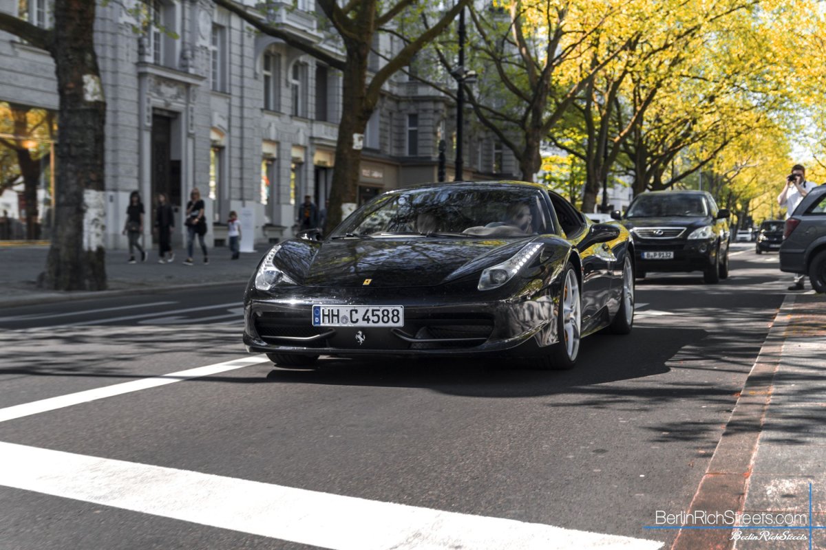 Ferrari 458 Italia spotted in Berlin — BerlinRichStreets