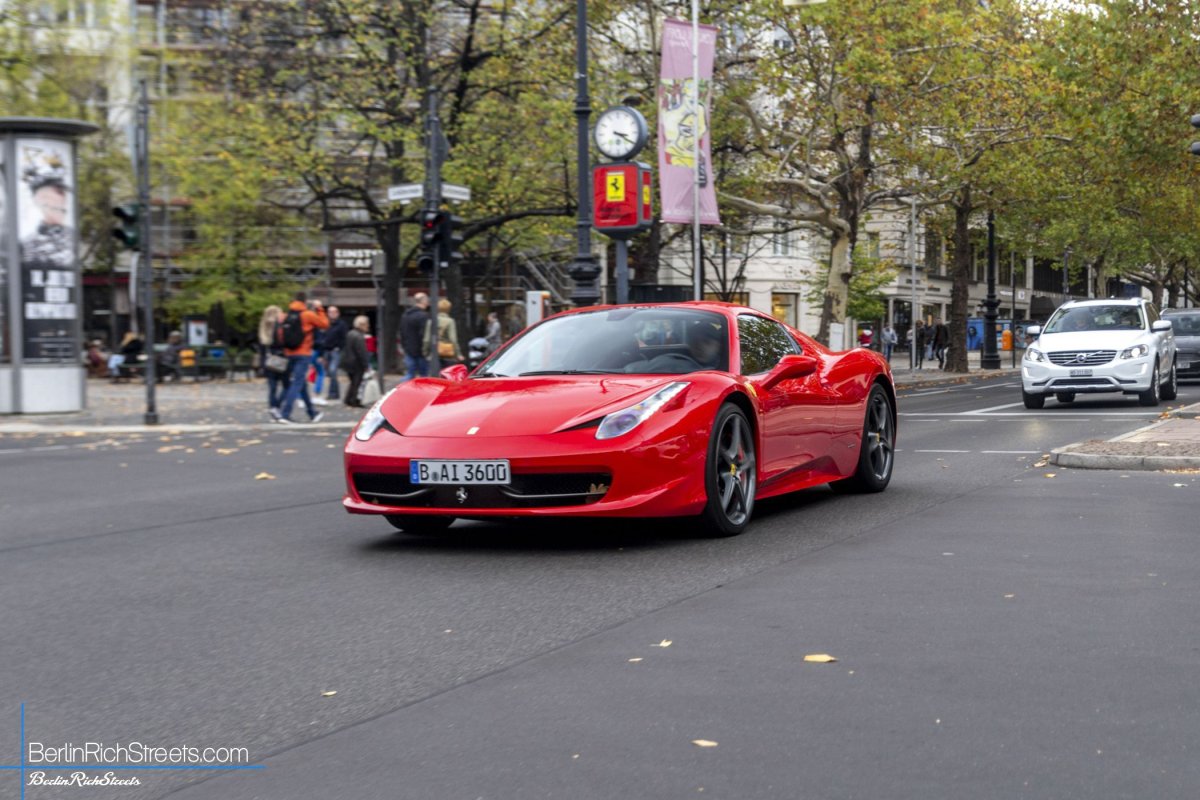 Ferrari 458 Spider spotted in Berlin — BerlinRichStreets