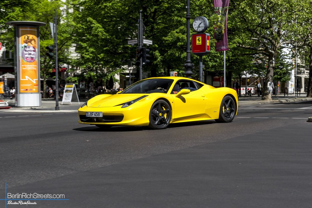 Ferrari 458 Italia spotted in Berlin — BerlinRichStreets