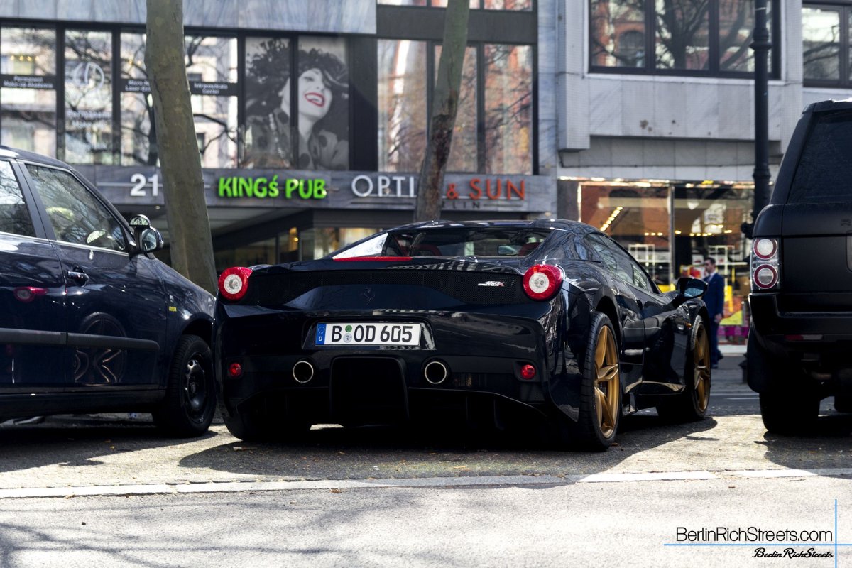 Ferrari 458 Speciale Aperta spotted in Berlin — BerlinRichStreets