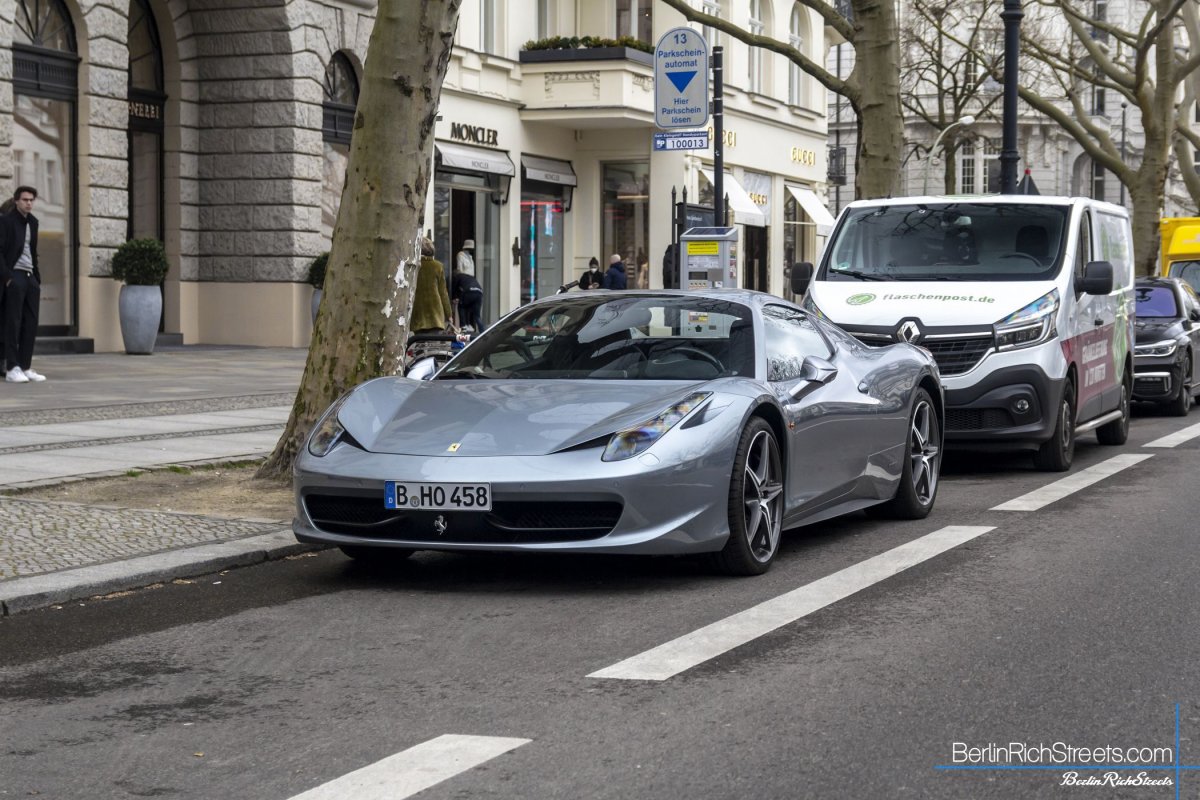 Ferrari 458 Spider spotted in Berlin — BerlinRichStreets