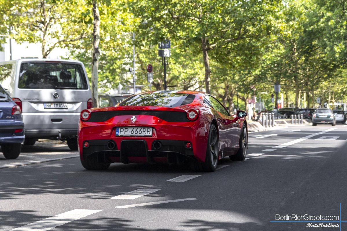 Ferrari 458 Speciale spotted in Berlin — BerlinRichStreets