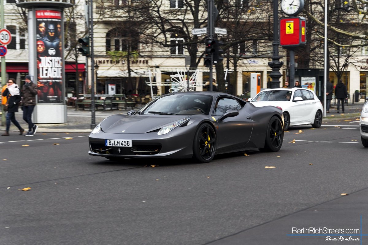 Ferrari 458 Italia spotted in Berlin — BerlinRichStreets