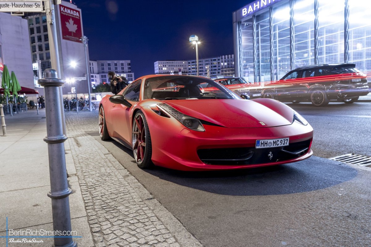 Ferrari 458 Spider spotted in Berlin — BerlinRichStreets