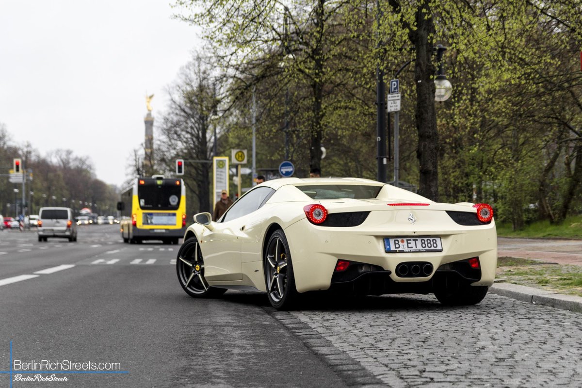 Ferrari 458 Spider spotted in Berlin — BerlinRichStreets