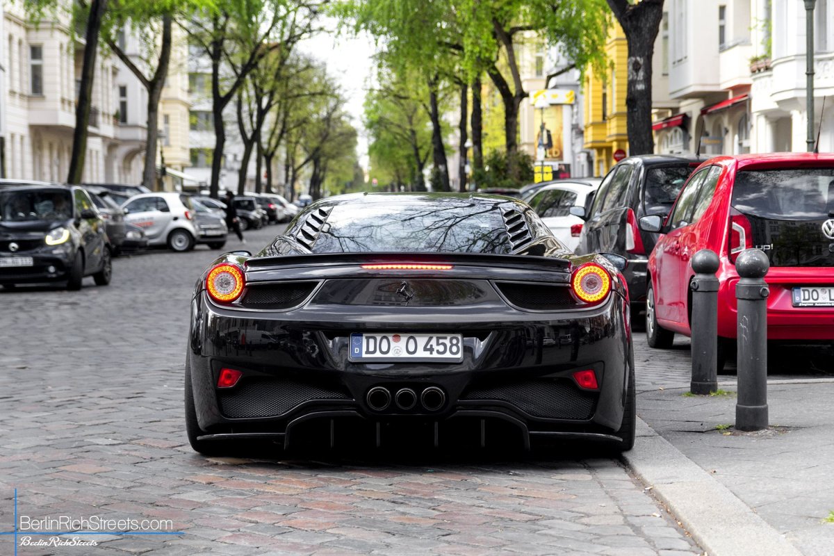 Ferrari 458 Italia 'PRIOR Design' spotted in Berlin — BerlinRichStreets