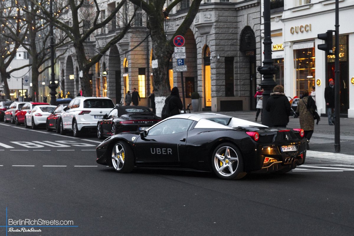 Ferrari 458 Spider spotted in Berlin — BerlinRichStreets